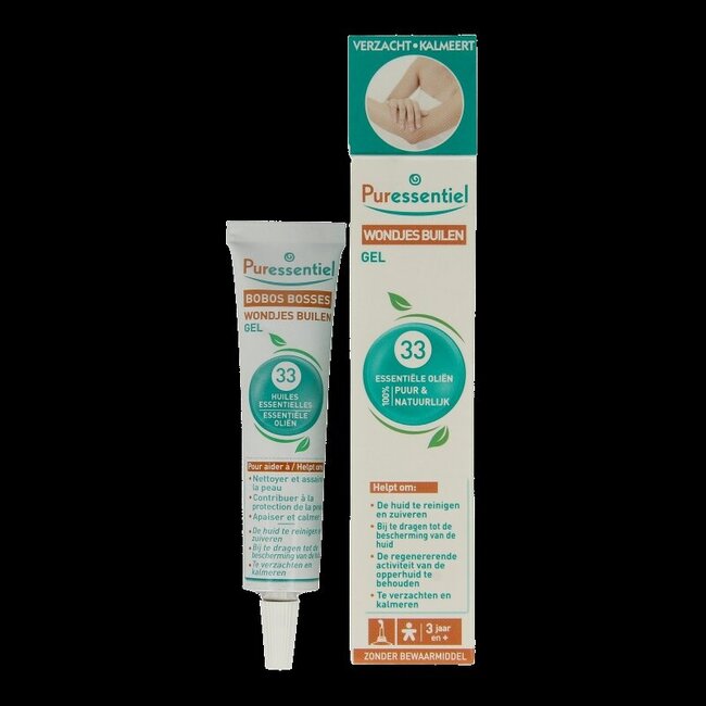 Puressentiel Wondjes en builen gel 33 essentiele olie 20 Milliliter