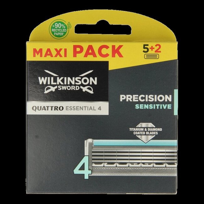 Quattro titanium sensitive mesjes 5+2 7 Stuks