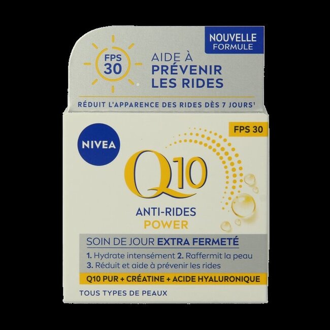 Nivea Crème de jour Q10 Power anti-rides SPF30 50 ml