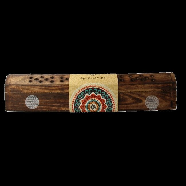 Wierookdoos flower of life 1 Stuks