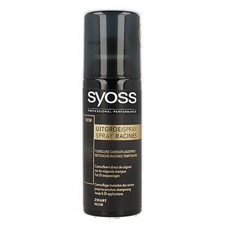 Syoss Uitgroeispray zwart  120 Milliliter