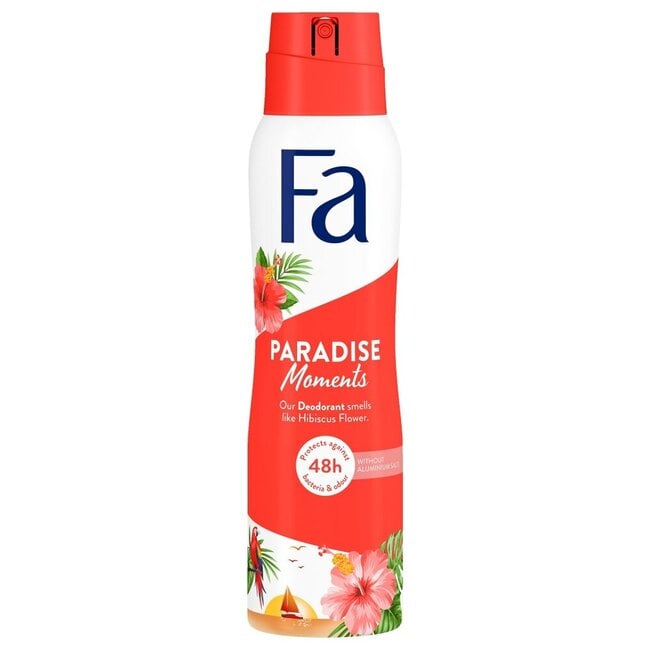 Deodorant spray paradise moments  150 Milliliter
