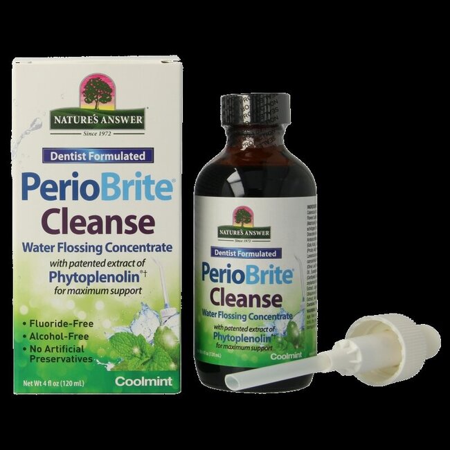 Natures Answer Periobrite monddouche 22 kruiden en Q10 120 Milliliter