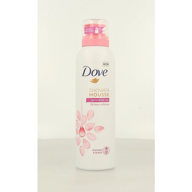 Shower mousse rose oil 200 Milliliter