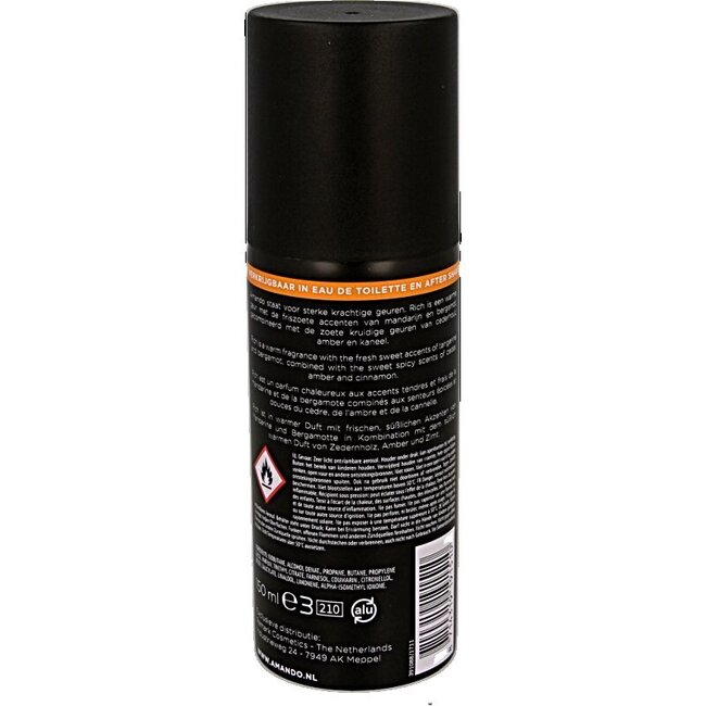 Amando Deodorant spray rich 150 Milliliter