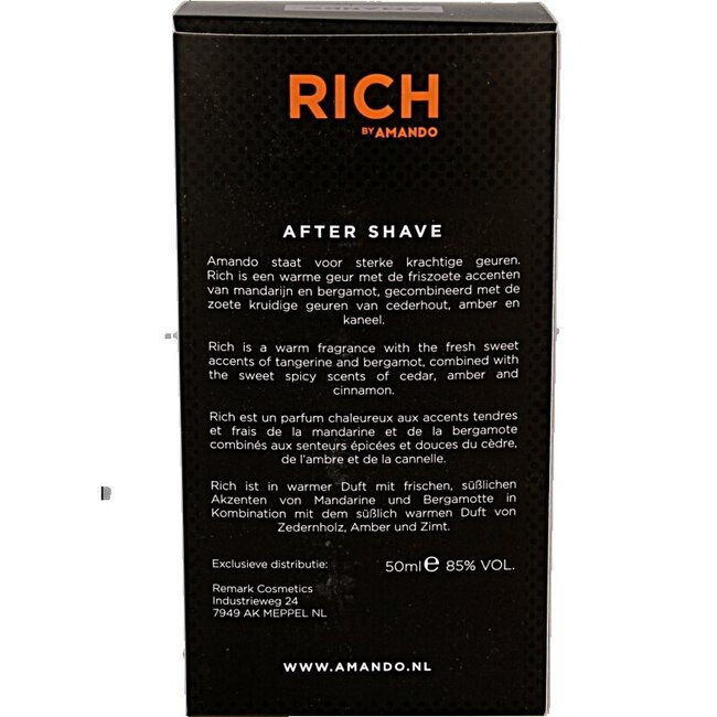 Amando Rich après-rasage 50 ml