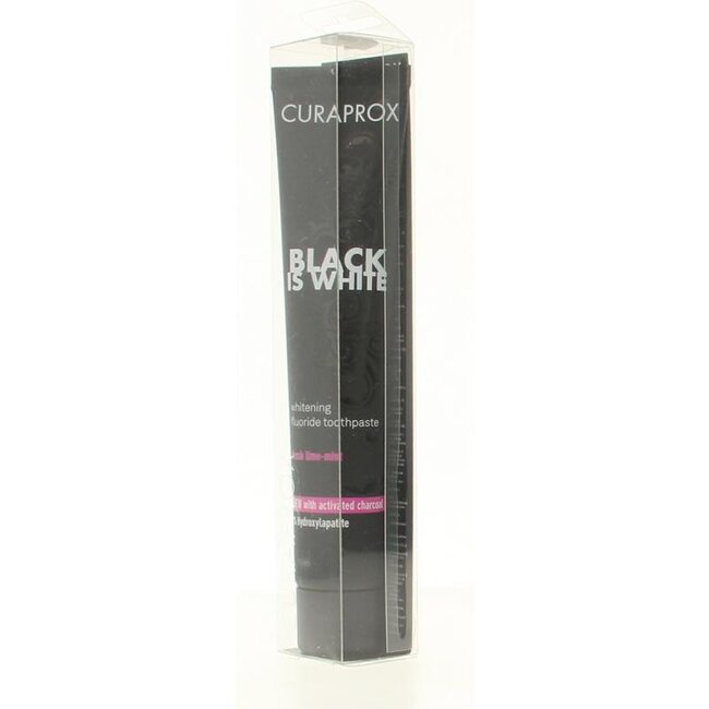 Black is white tandpasta whitening 90 Milliliter