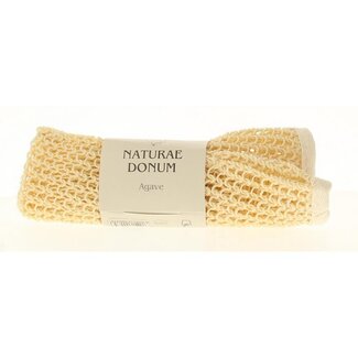 Naturae Donum Scrub handschoen 100% sisal 1 Stuks