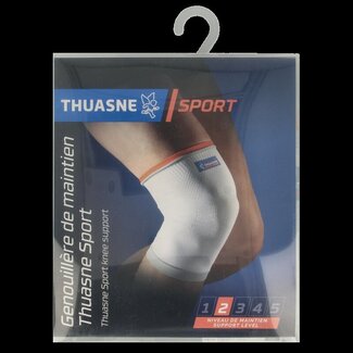 Thuasne Steunbrace knie elastisch lichtgrijs maat XL 1 Stuks