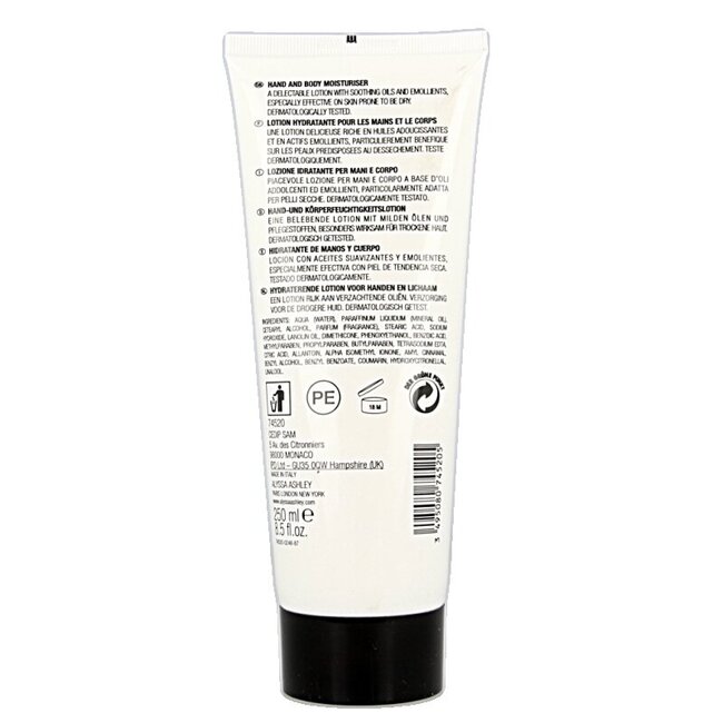 Alyssa Ashley Musk hand & body lotion tube 250 Milliliter
