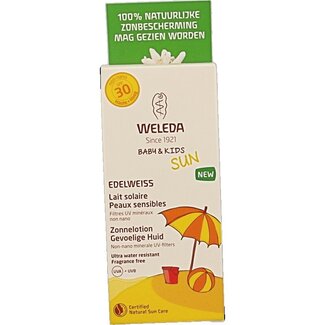 Weleda Weleda Lait Solaire Edelweiss Peaux Sensibles SPF30 150 ml