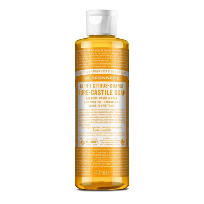 Dr. Bronner's Liquid soap citrus  240 Milliliter