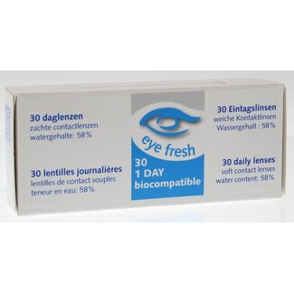 Eyefresh Daglenzen -3.50 30 Stuks
