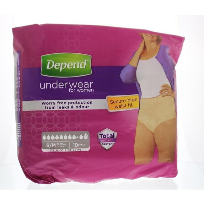 Pants vrouw maximum maat S/M 10 Stuks