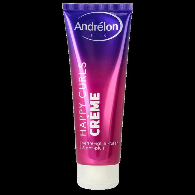 Pink creme happy curls 125 Milliliter