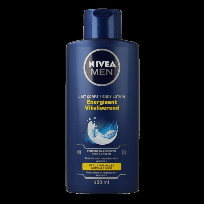 Men bodylotion revitaliserend / hydraterend 400 Milliliter