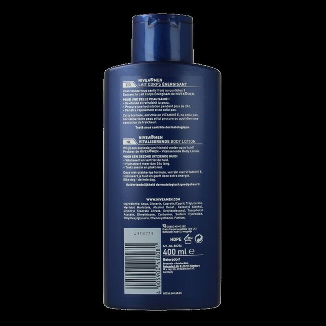 Nivea Men bodylotion revitaliserend / hydraterend 400 Milliliter