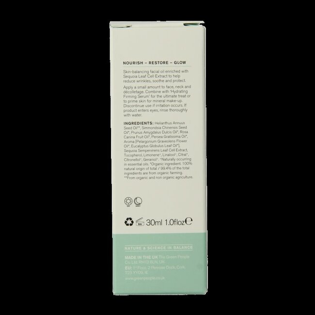 Green People Huile faciale anti-âge 30 ml