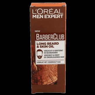 Men Expert Men Expert Barber Club Huile Barbe Longue & Visage 30 ml