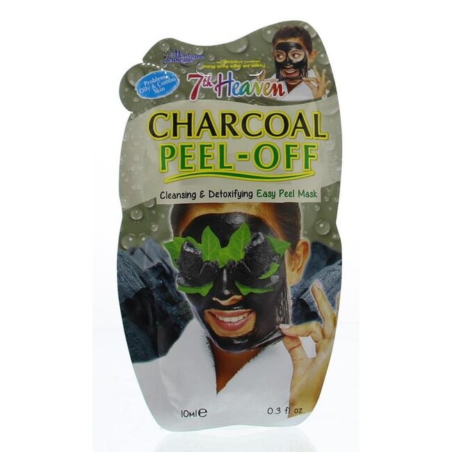 7th Heaven gezichtsmasker charcoal peel-off 10 Milliliter