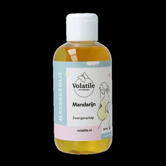 Volatile Volatile Huile de massage grossesse mandarine 150 ml