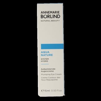 Borlind Borlind Aquanature oogverzorging hyaluronzuur 15 Milliliter
