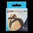 Kinesio tape zwart non cut 1 Rol