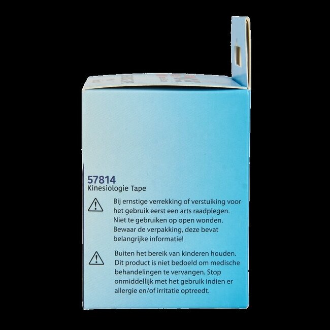 Emdee Kinesio tape zwart non cut 1 Rol