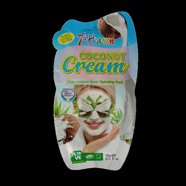 7th Heaven gezichtmasker creamy coconut 15 Milliliter