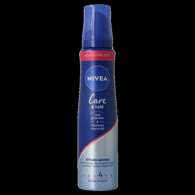 Care & hold styling mousse extra strong 150 Milliliter