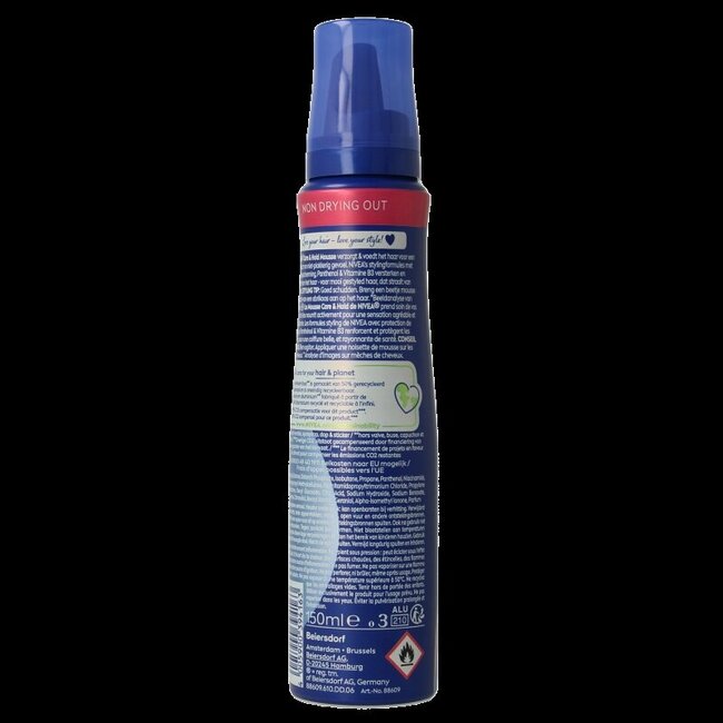 Nivea Mousse coiffante Care & Hold extra forte 150 ml