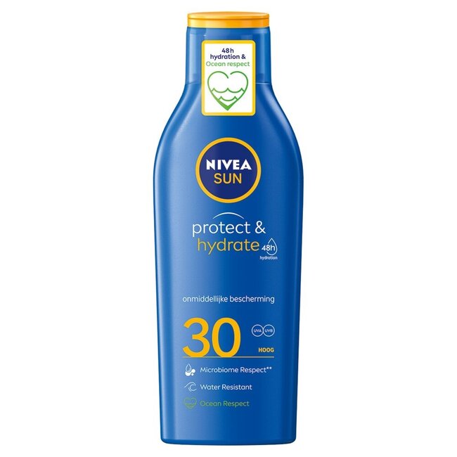 Sun protect & hydrate zonnemelk SPF30 200 Milliliter