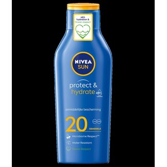 Nivea Sun protect & hydrate zonnemelk SPF20 400 Milliliter