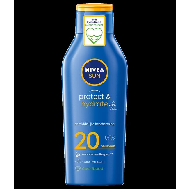 Sun protect & hydrate zonnemelk SPF20 400 Milliliter
