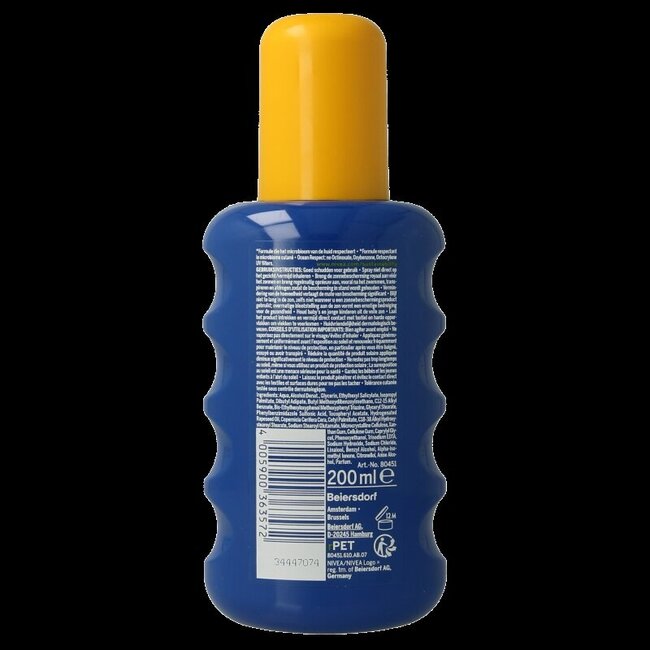 Nivea Sun Protect & Hydrate Spray Solaire SPF 20 200 ml