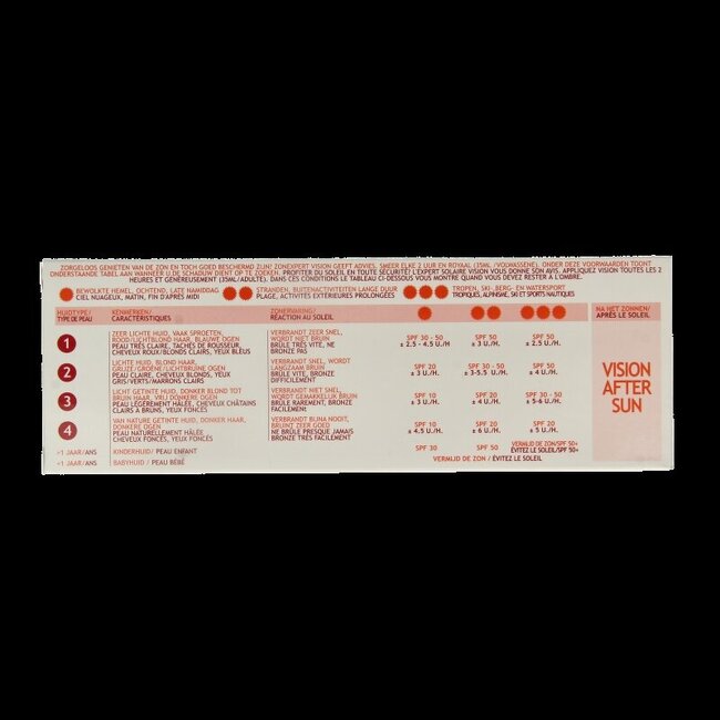 Vision High medium SPF20 180 Milliliter