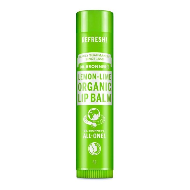 Dr Bronners Lipbalsem citroen limoen 4 Gram