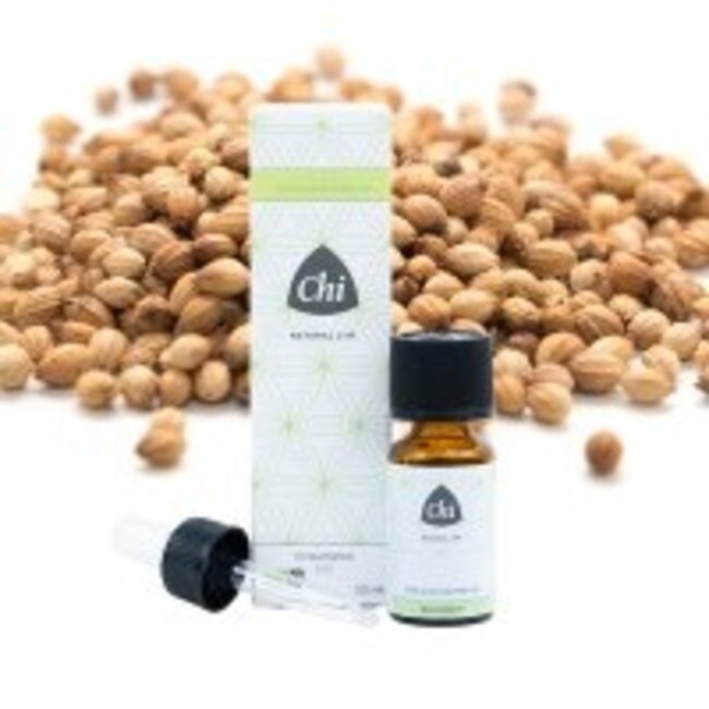 Korianderzaad olie eko bio 10 Milliliter