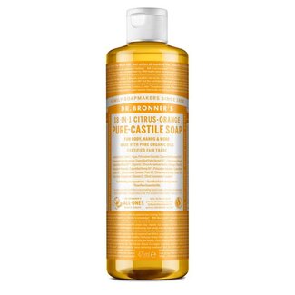 Dr Bronners Dr Bronners Liquid soap citrus/orange 475 Milliliter