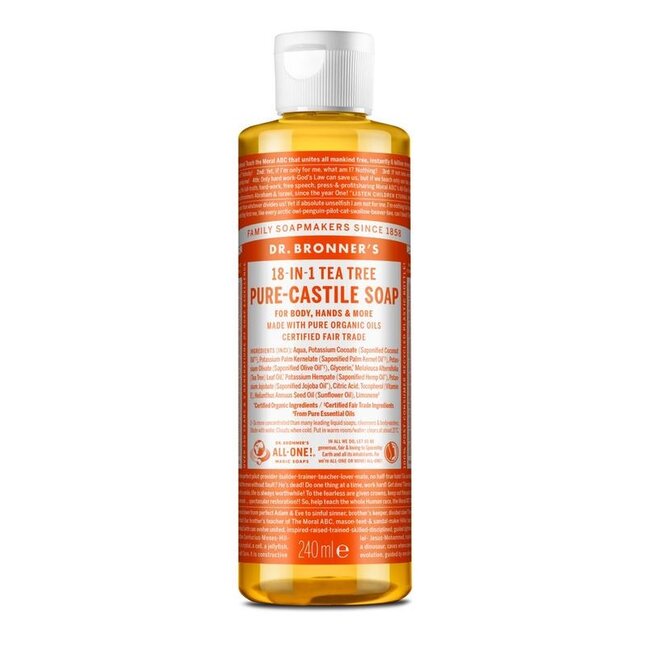 Liquid soap tea tree 240 Milliliter