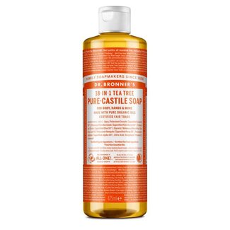Dr Bronners Liquid soap tea tree 475 Milliliter