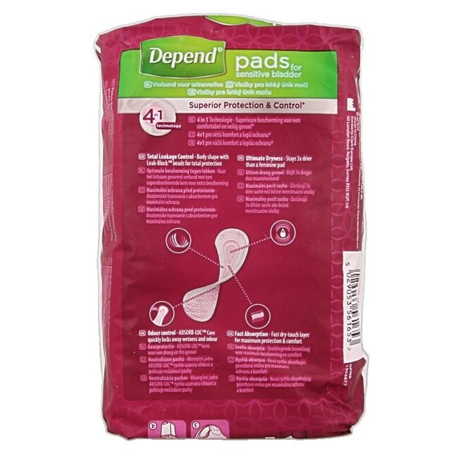 Depend Verband normaal 14 Stuks