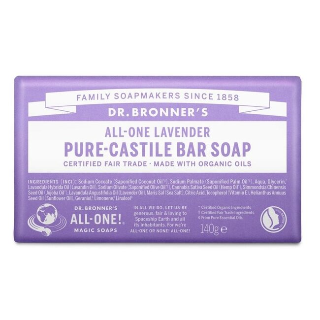 Barsoap lavendel 140 Gram
