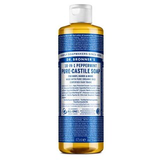 Dr Bronners Liquid soap peppermint 475 Milliliter