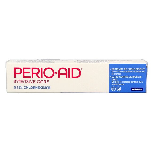 Intensive care tandpasta gel 0.12% CHX 75 Milliliter