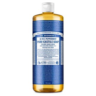 Dr Bronners Liquid soap pepermunt 945 Milliliter