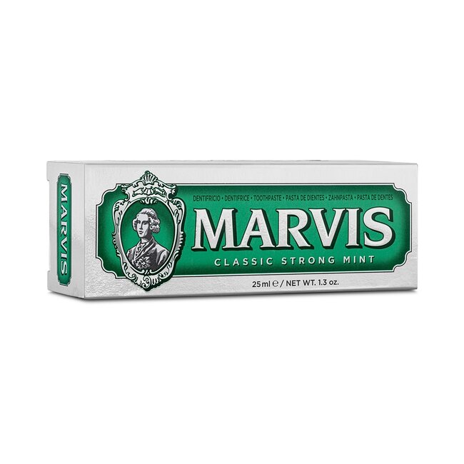 Toothpaste classic strong mint 25 Milliliter