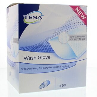 Tena Washandje 50 Stuks