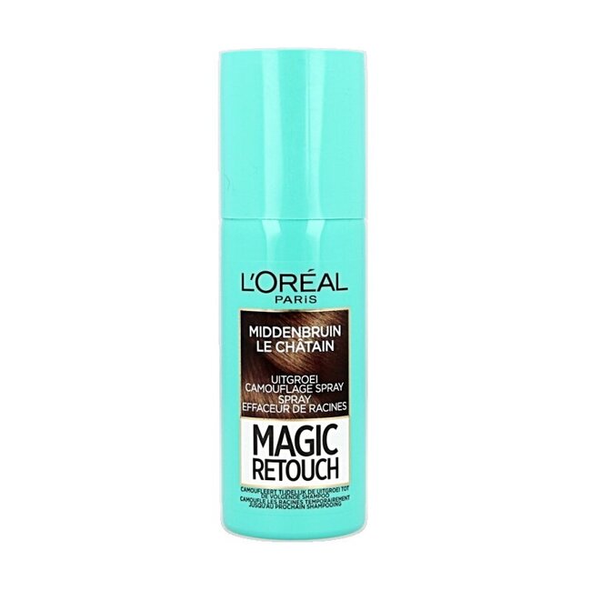 Magic retouch midden bruin spray 75 Milliliter