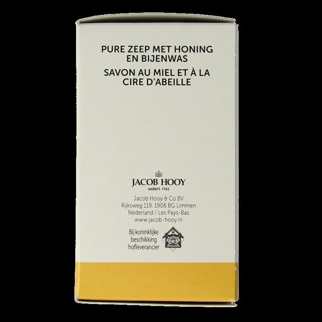 Jacob Hooy Savon à la cire d'abeille non liquide 240 millilitres